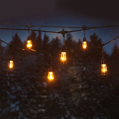 Finnlumor LED-lyhdyt 10 kpl sarja jatkettava